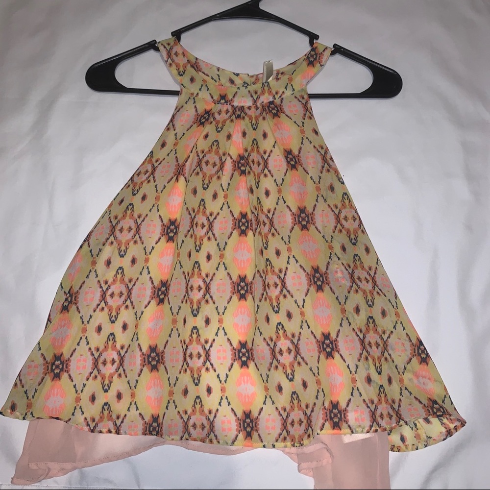 Live 4 truth shirt with an open back